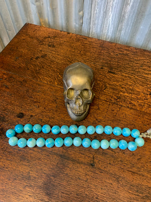 A set of large turquoise Mala beads ~ Set A