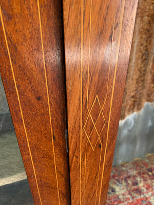 A mahogany pier cabinet