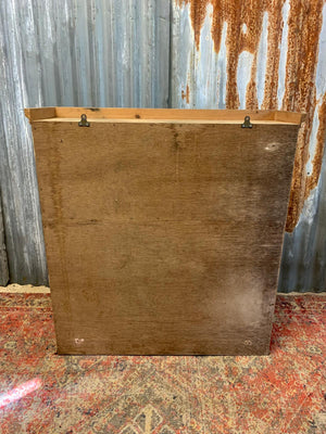 A Victorian glazed dresser cabinet