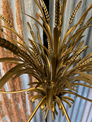 A chandelier in the form of a wheatsheaf