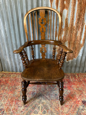 A 19th Century Windsor armchair