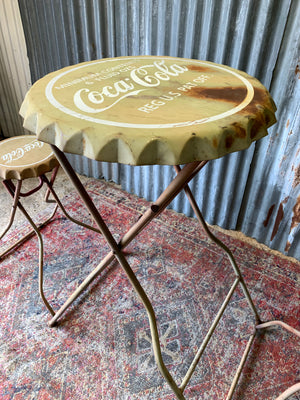 A vintage Coca-Cola folding bar set - #2