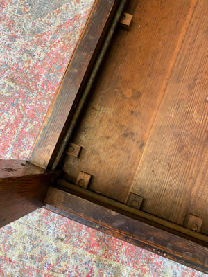 A Victorian industrial table