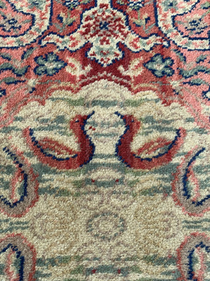 A Persian "Paradise Park" square rug 9ft/275cm