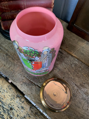 A large Royal Pharmaceutical Society apothecary jar - Peruv. Bark