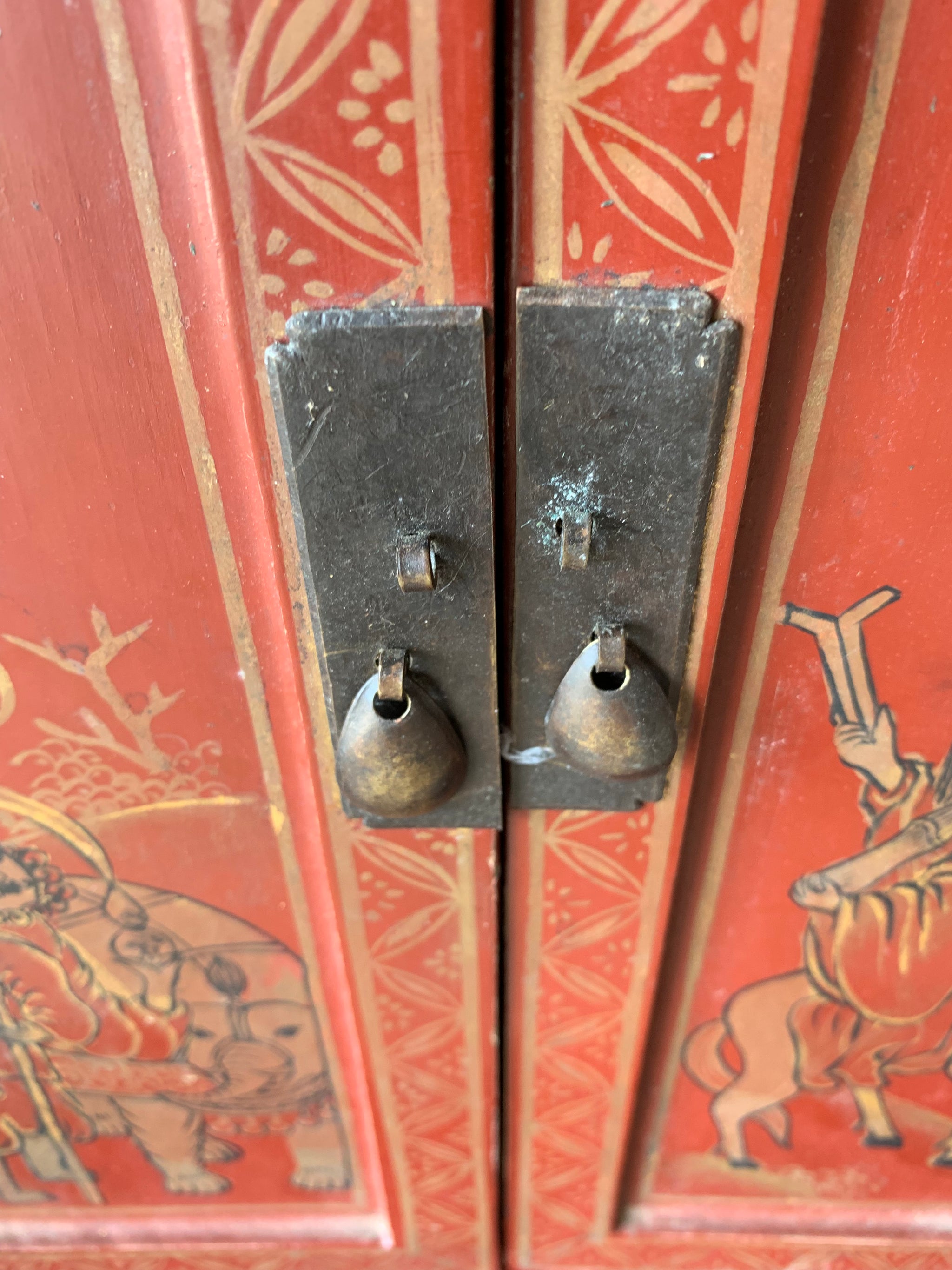 A large Chinese temple or shrine cabinet