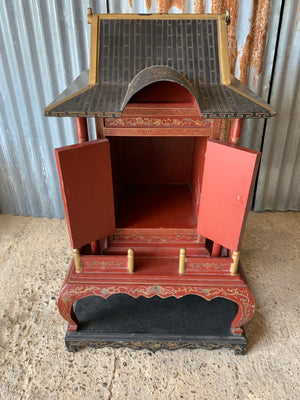 A large Chinese temple or shrine cabinet