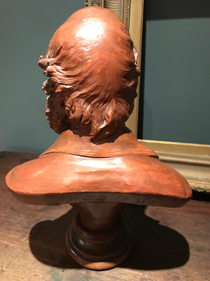 A rare 19th Century country house bust by Richard Claude Belt