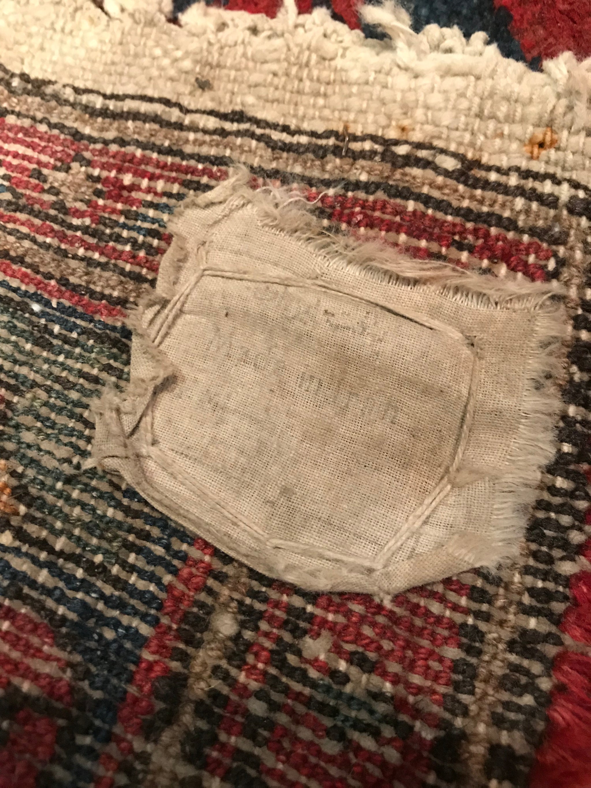 A red ground wool Persian runner rug- 295cm x 95cm