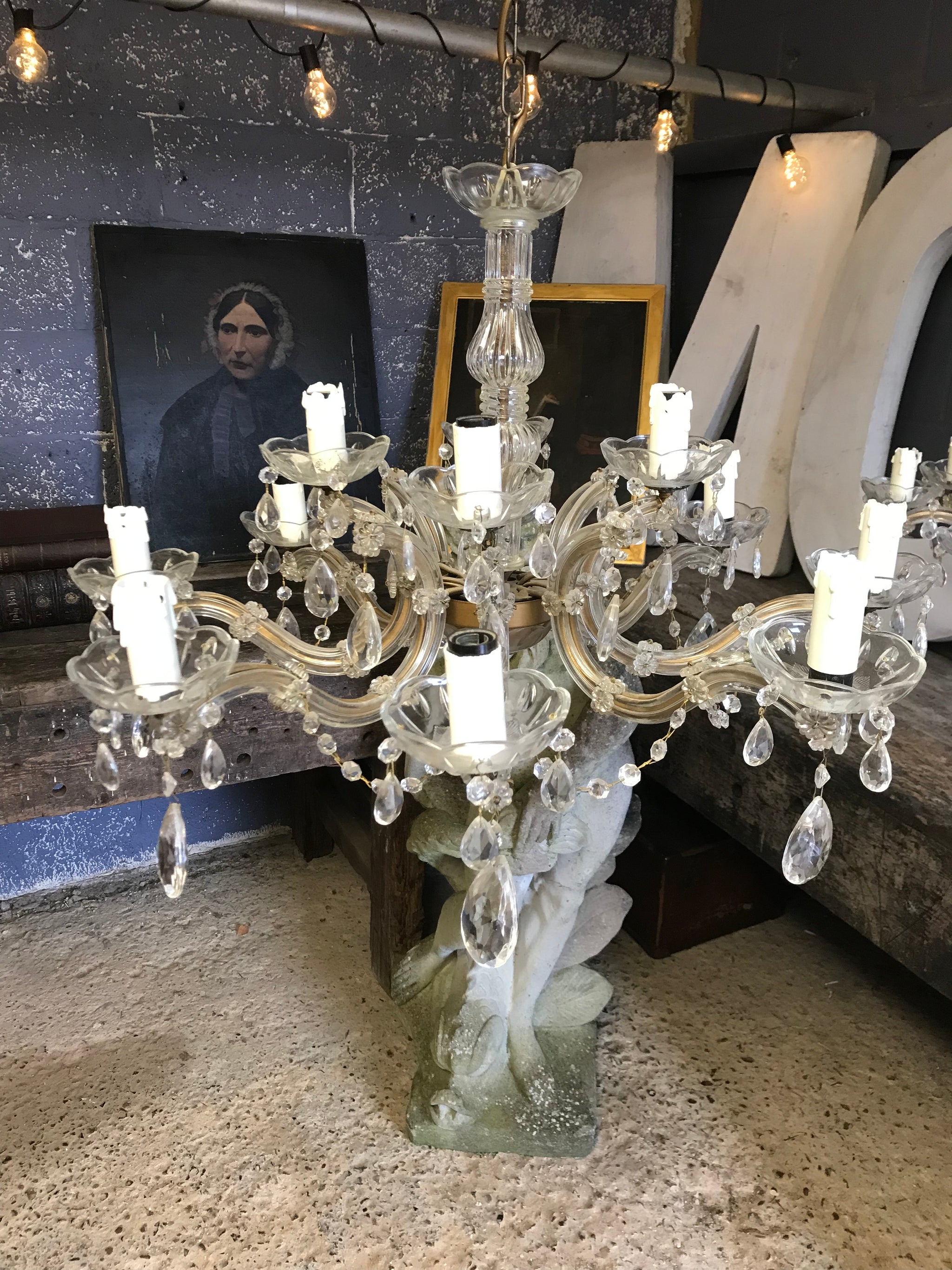 Candle chandeliers clearance for sale