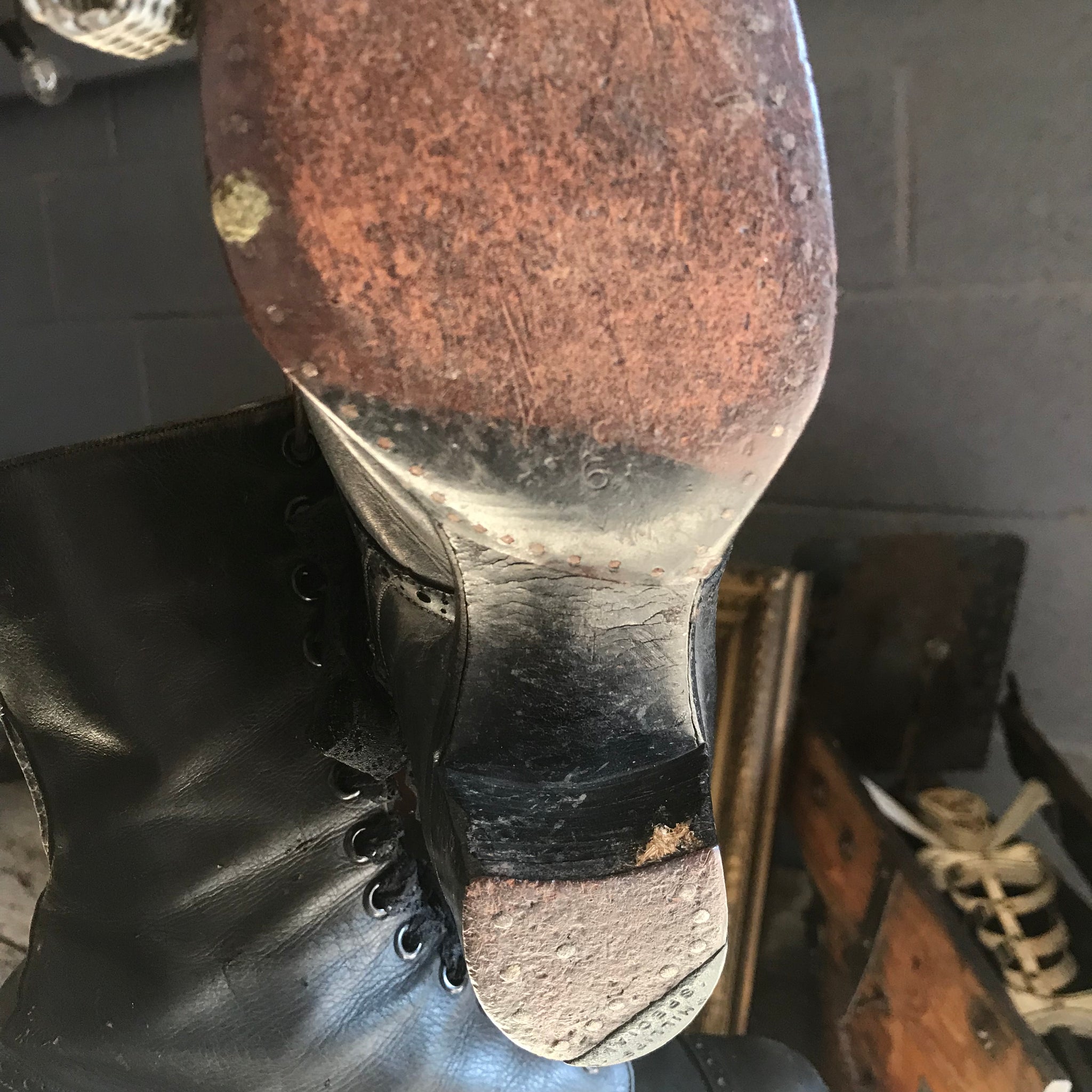 A pair of Federated brand Victorian boots