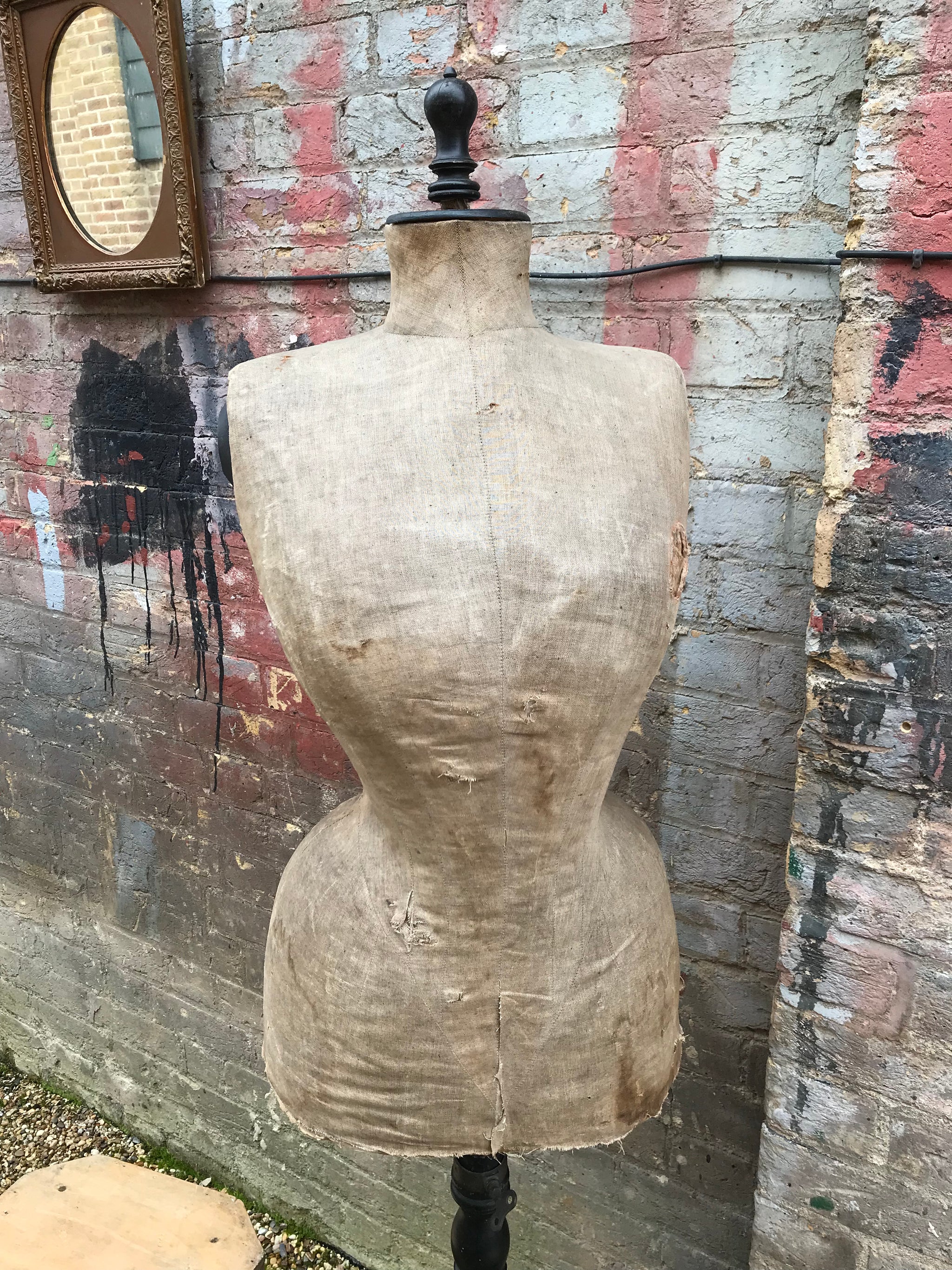 A French wasp waist female display mannequin stand - Belle and Beast  Emporium