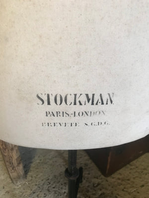 A Vintage Stockman white cloth male mannequin