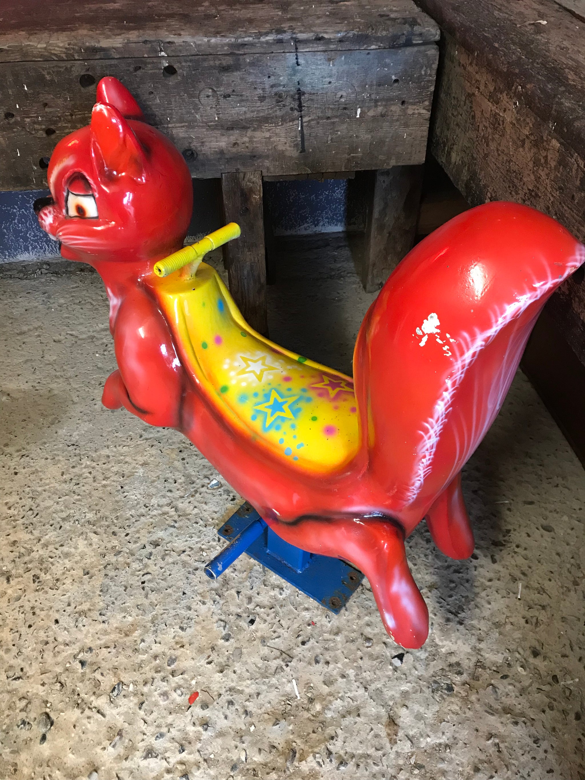 A large fairground ride on squirrel