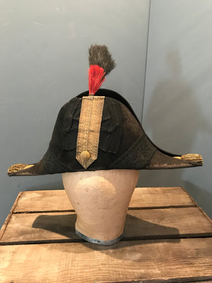 A 19th Century British Royal Navy Named Bicorn Hat and Case