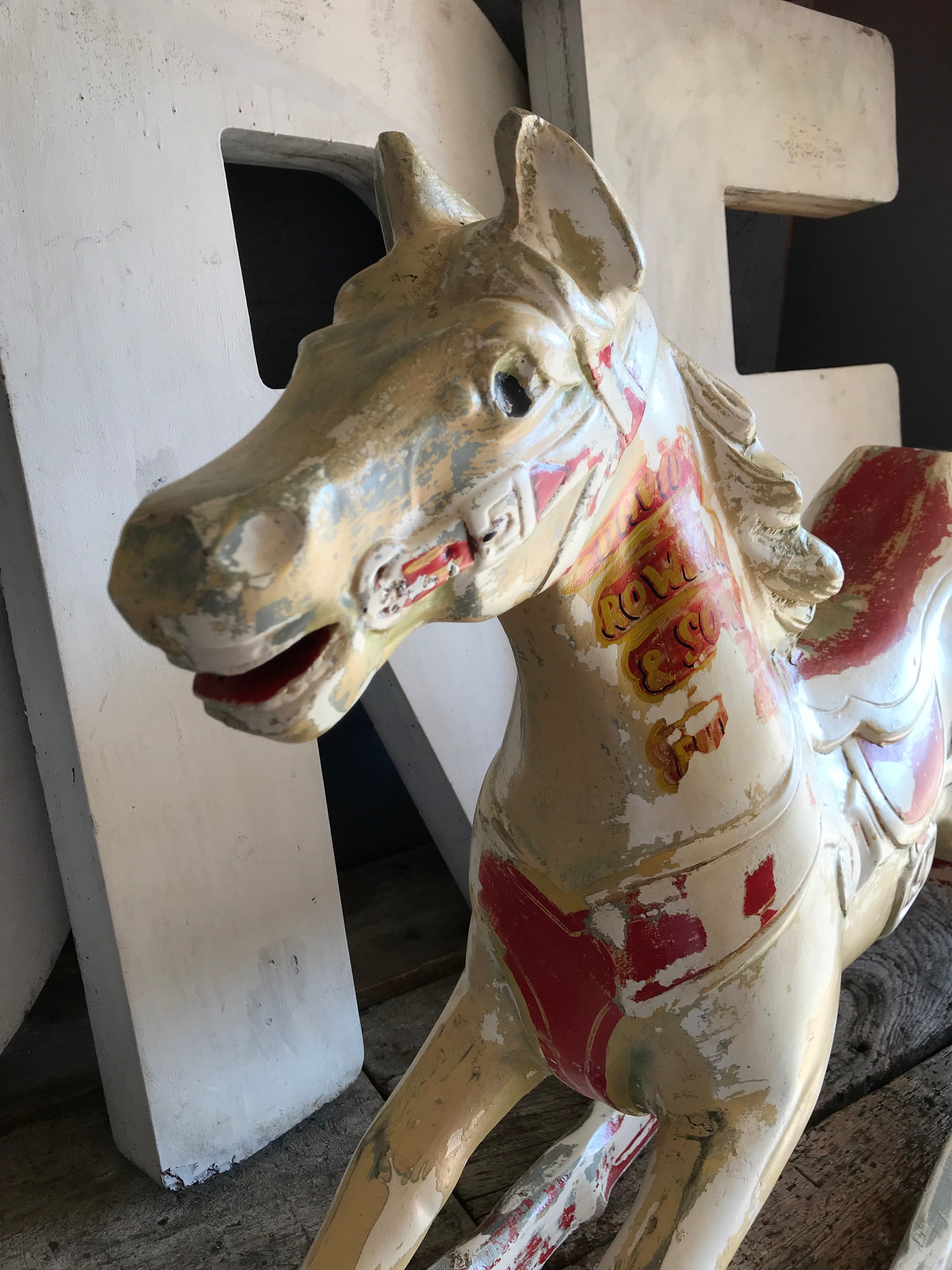 Rocking carousel horse hot sale