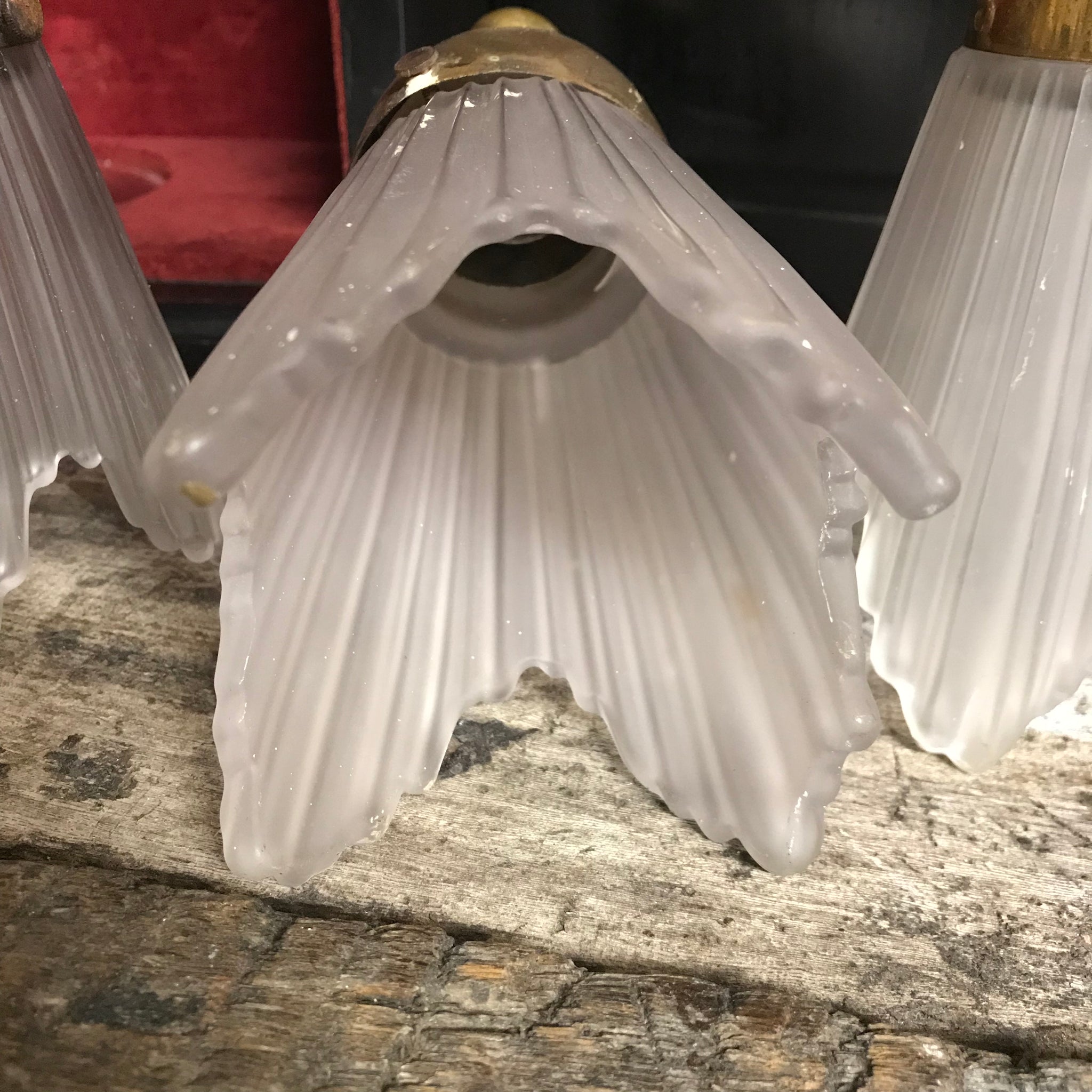 A pair of Art Deco wall sconces