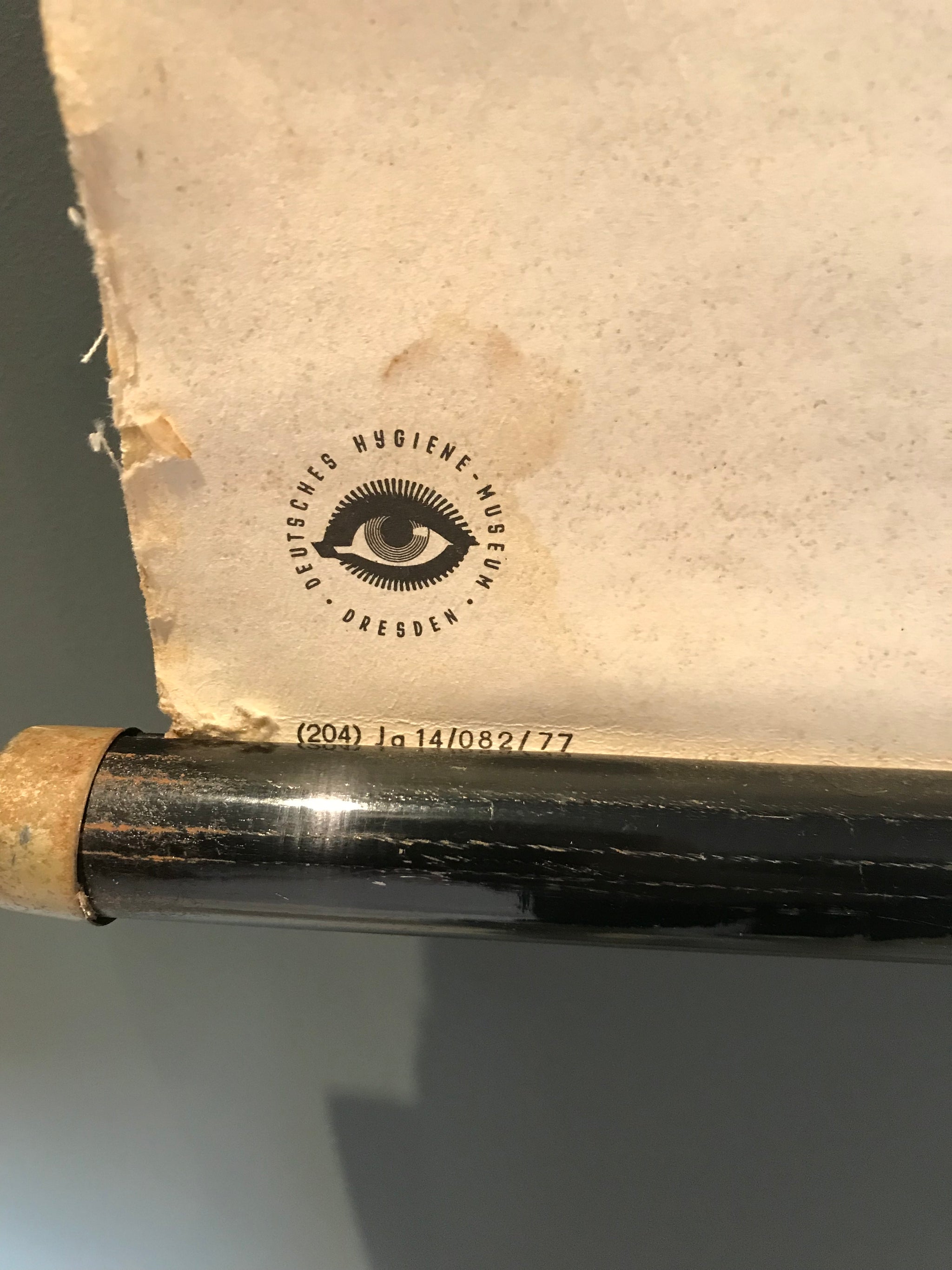 A German wall chart poster of Pavlov’s Dog Bedingte reflex