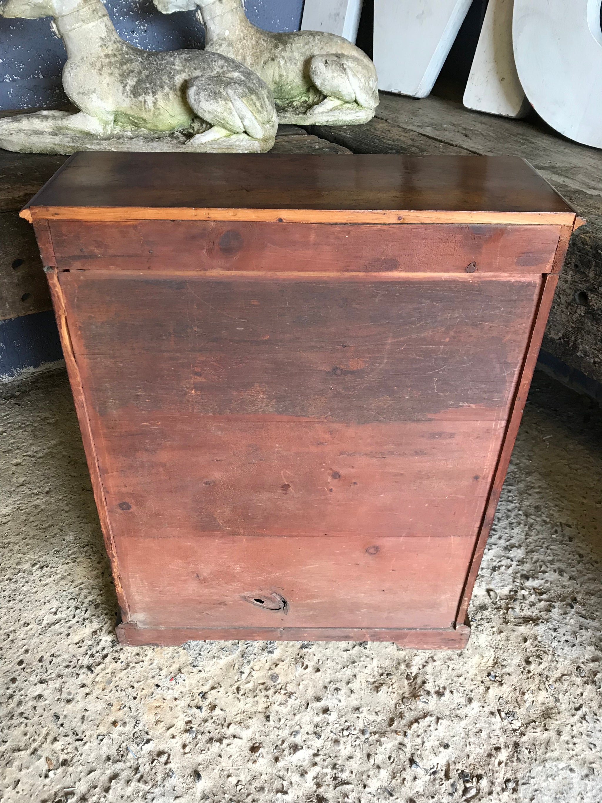 A Victorian single door inlaid walnut pier display cabinet