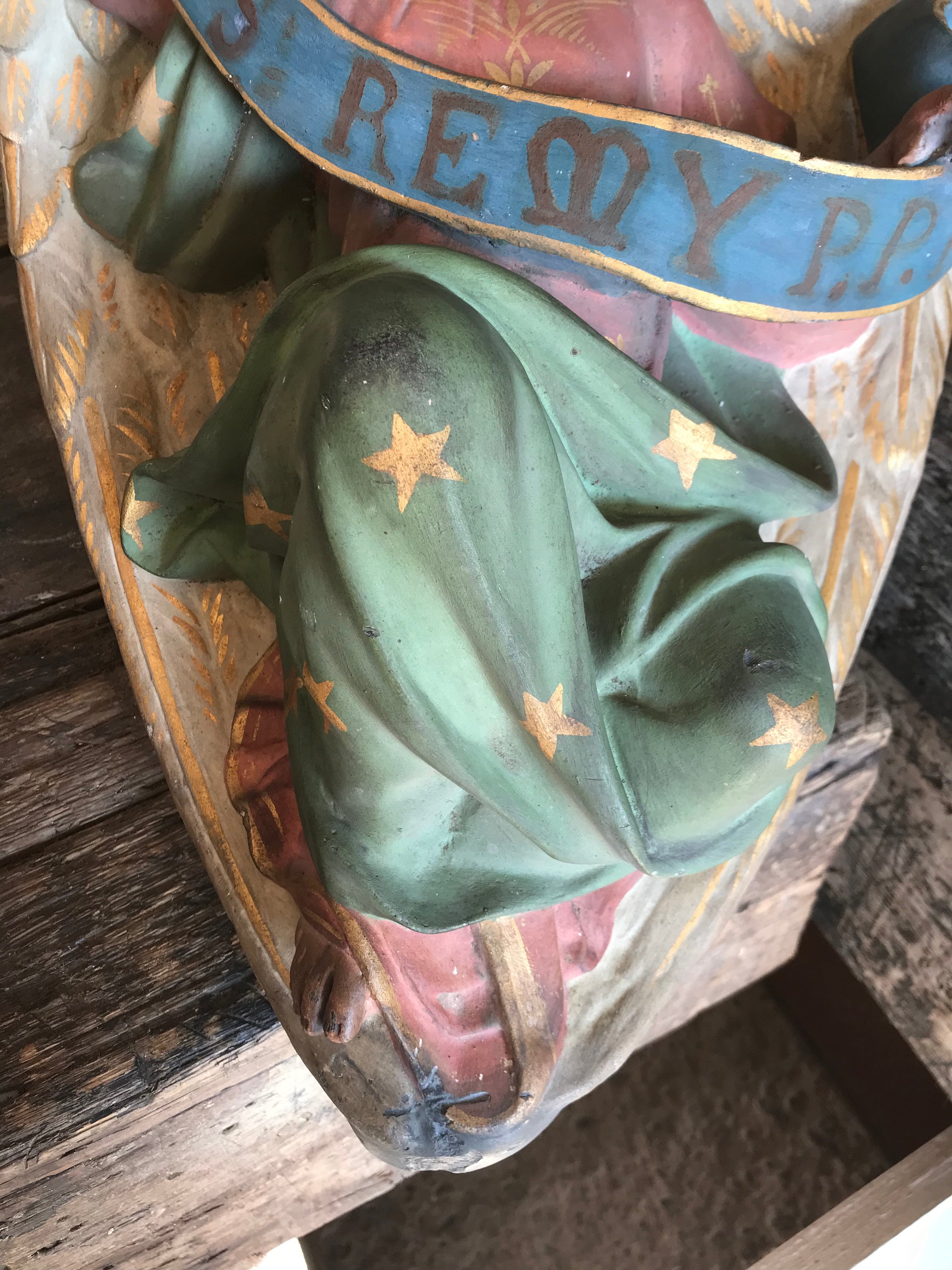 A 19th Century salvaged ecclesiastical angel corbel