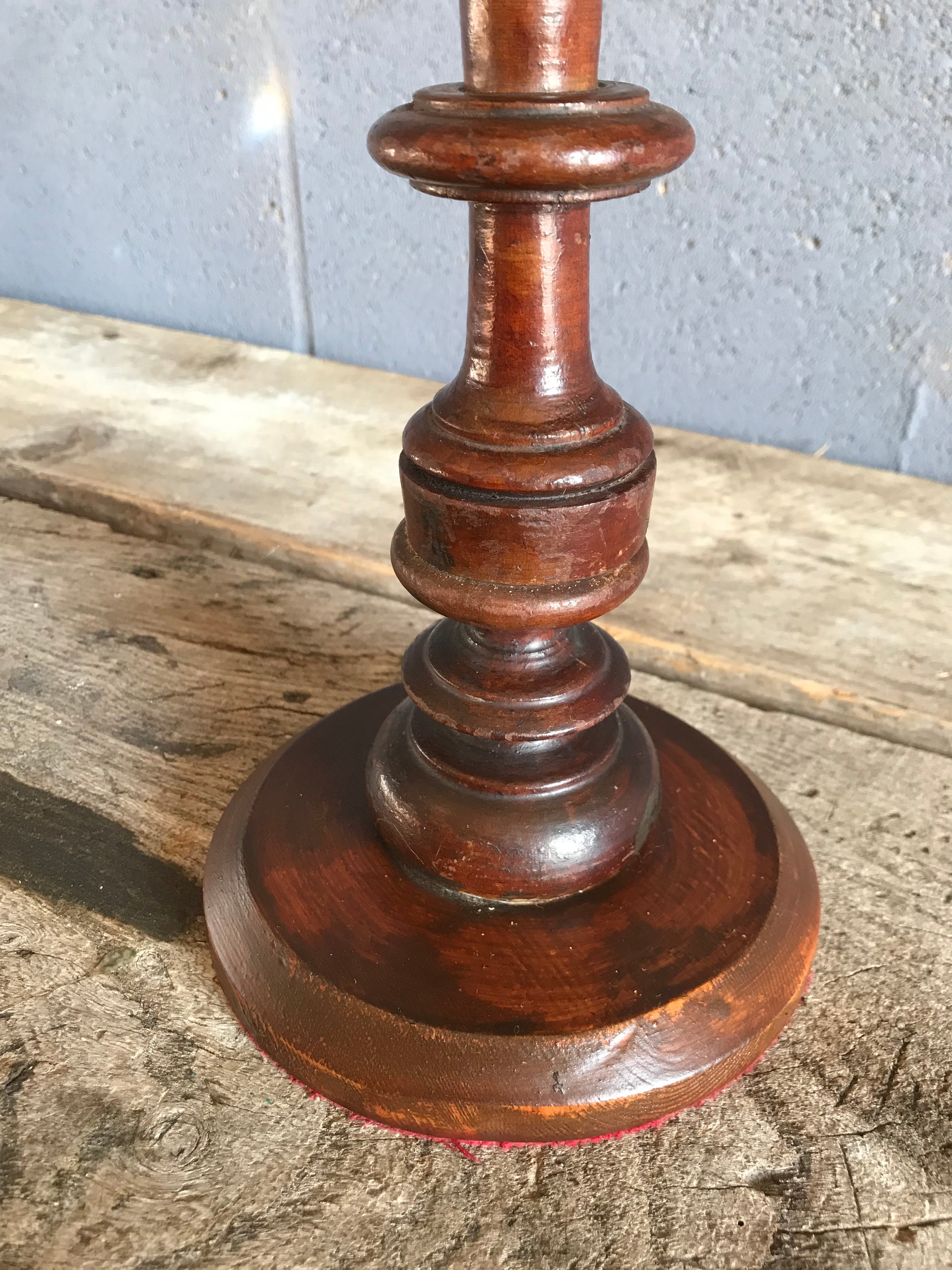 A large 19th Century wig or hat stand