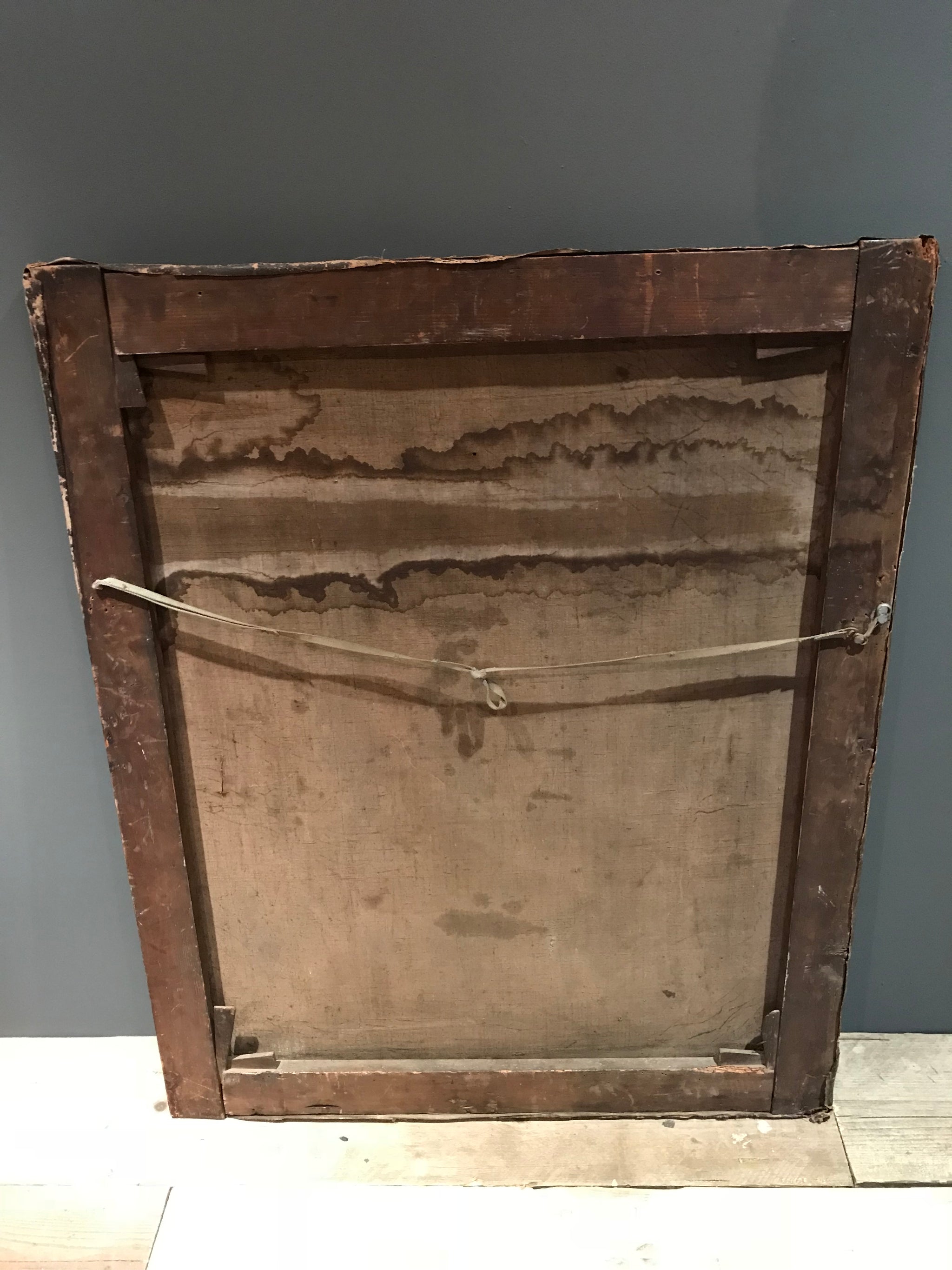 A religious oil portrait painting depicting Jesus Christ in The Garden Gethsemane- large