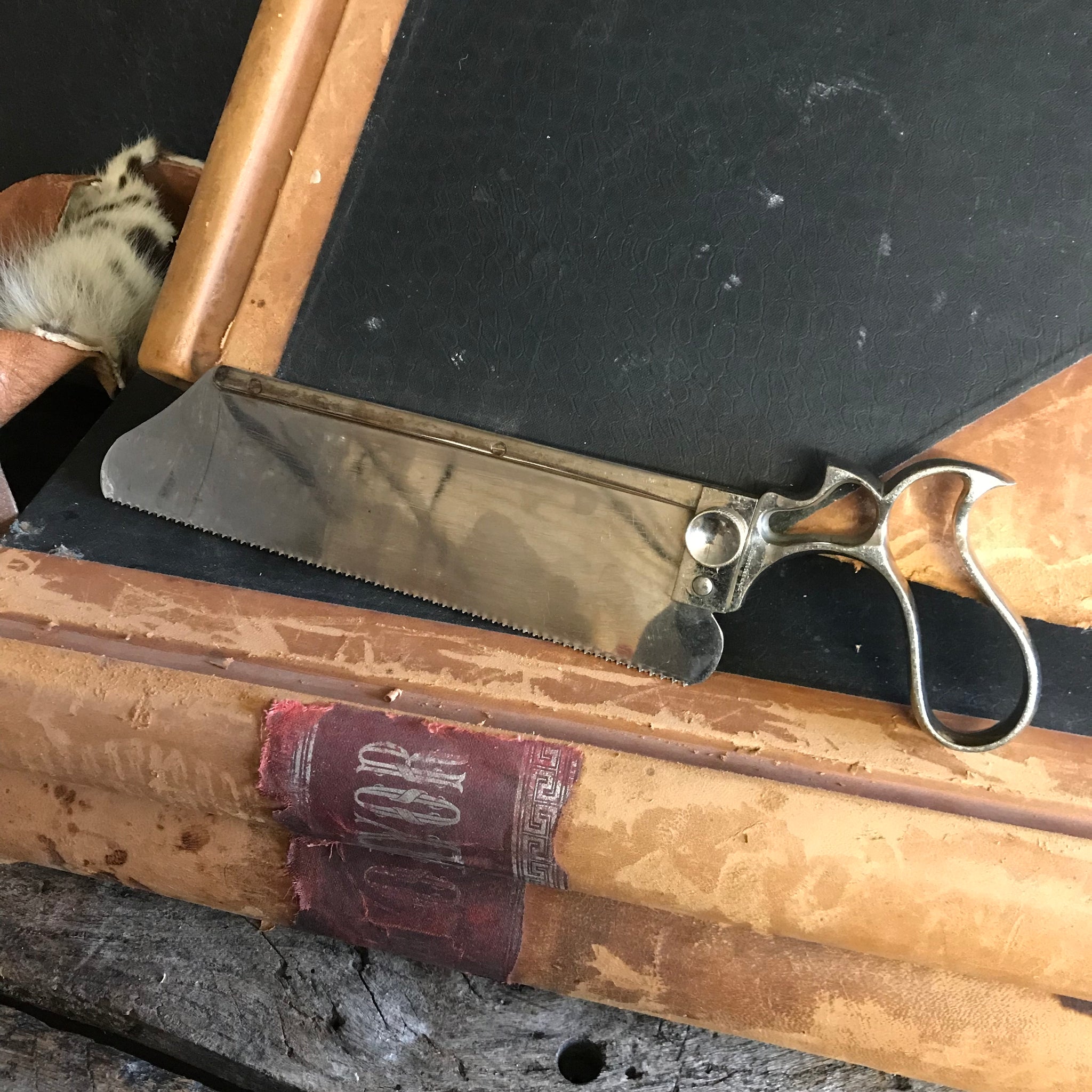 A Down Bros. of London surgeon's medical amputation saw