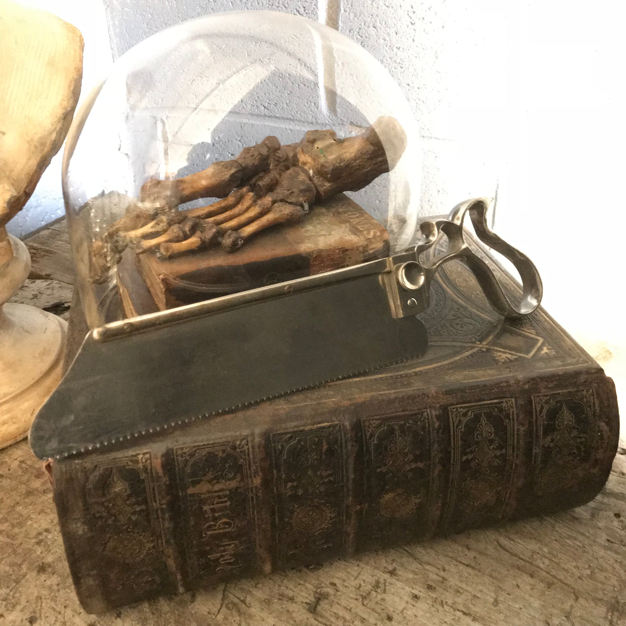 A Down Bros. of London surgeon's medical amputation saw