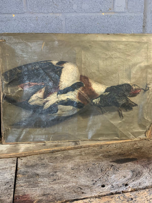 A pair of 19th Century oil paintings of game birds