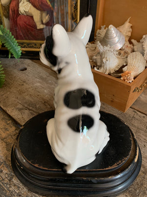 A ceramic French bulldog statue by Ceramiche Boxer #1