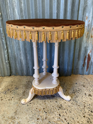 An ornate gypsy table