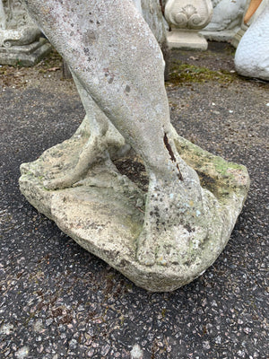 A 4ft cast stone statue of Michelangelo's David