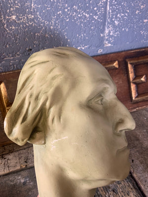 A life mask of George Washington after the antique by Houdon