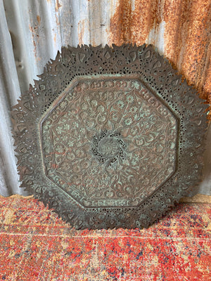 An Anglo-Indian Mughal bronze table