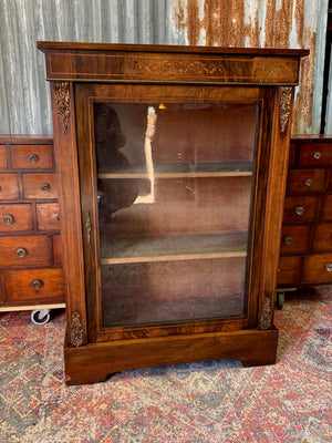 A Victorian single fronted pier cabinet