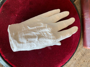An artist's plaster hand study