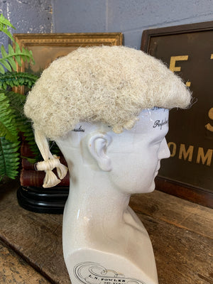 A traditional Ravenscroft judge’s wig