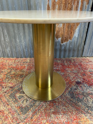 A Hollywood Regency marble dining table - #1