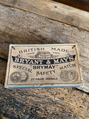 An oversized box of Bryant & May's matches