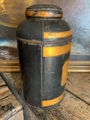 A 19th Century Chinese toleware tea canister