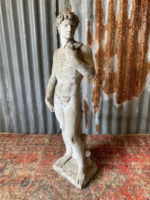 A large statue of Michelangelo's David - 83cm