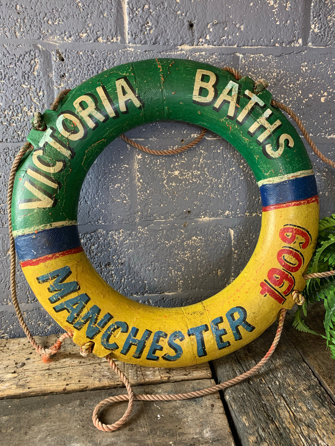 A Victoria Baths life ring