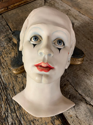 A Ben Black Pierrot clown sculpture
