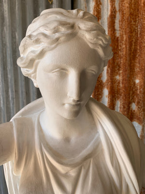 A plaster maiden by Humphrey Hopper
