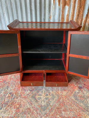 A Chinese altar cabinet