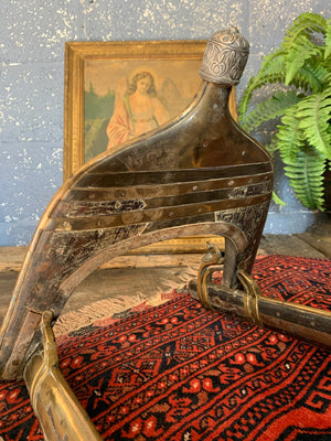 A 19th Century African dromedary saddle