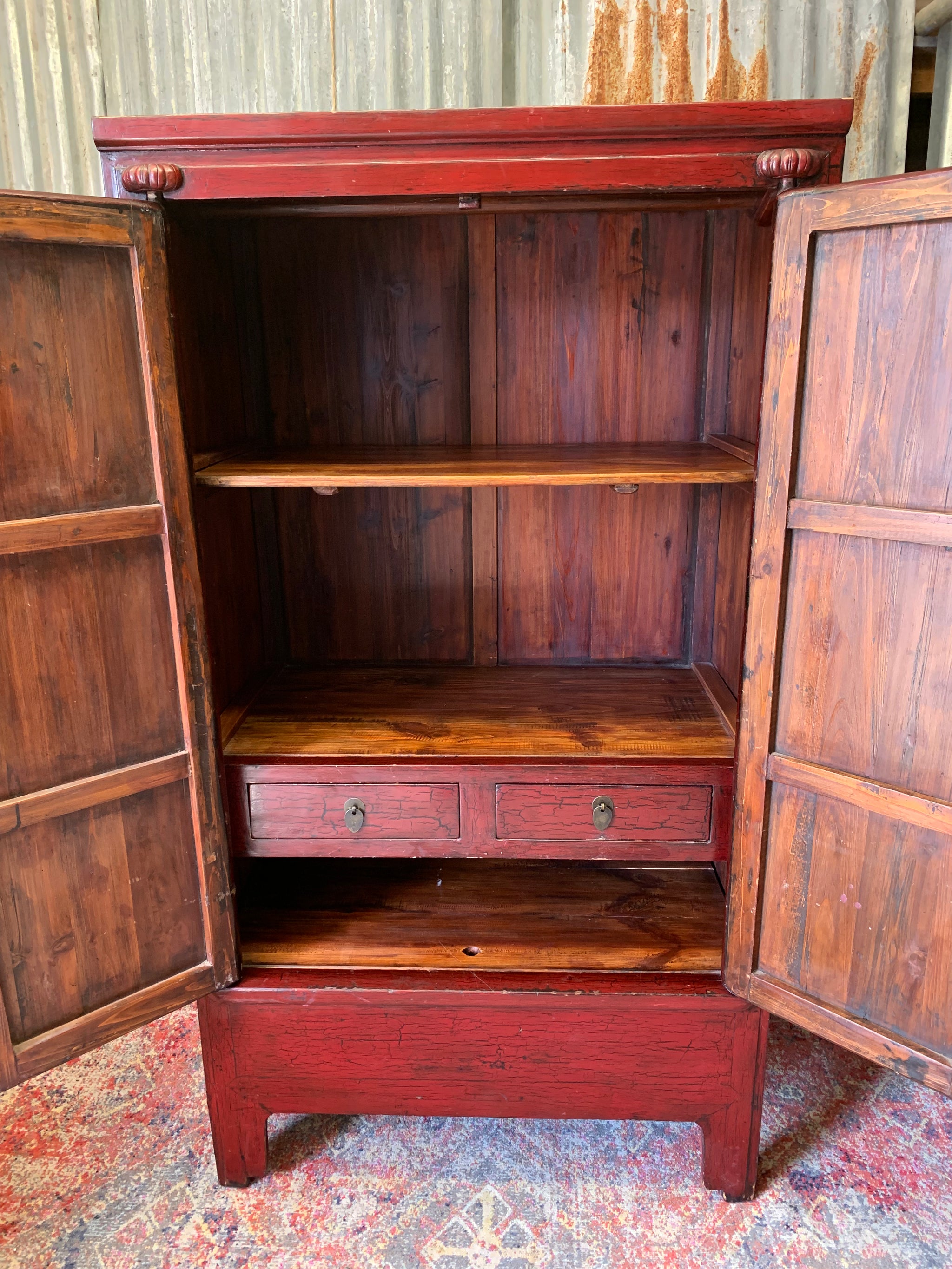 Red armoire deals