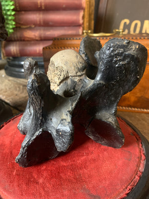 A folk art bone John Wesley
