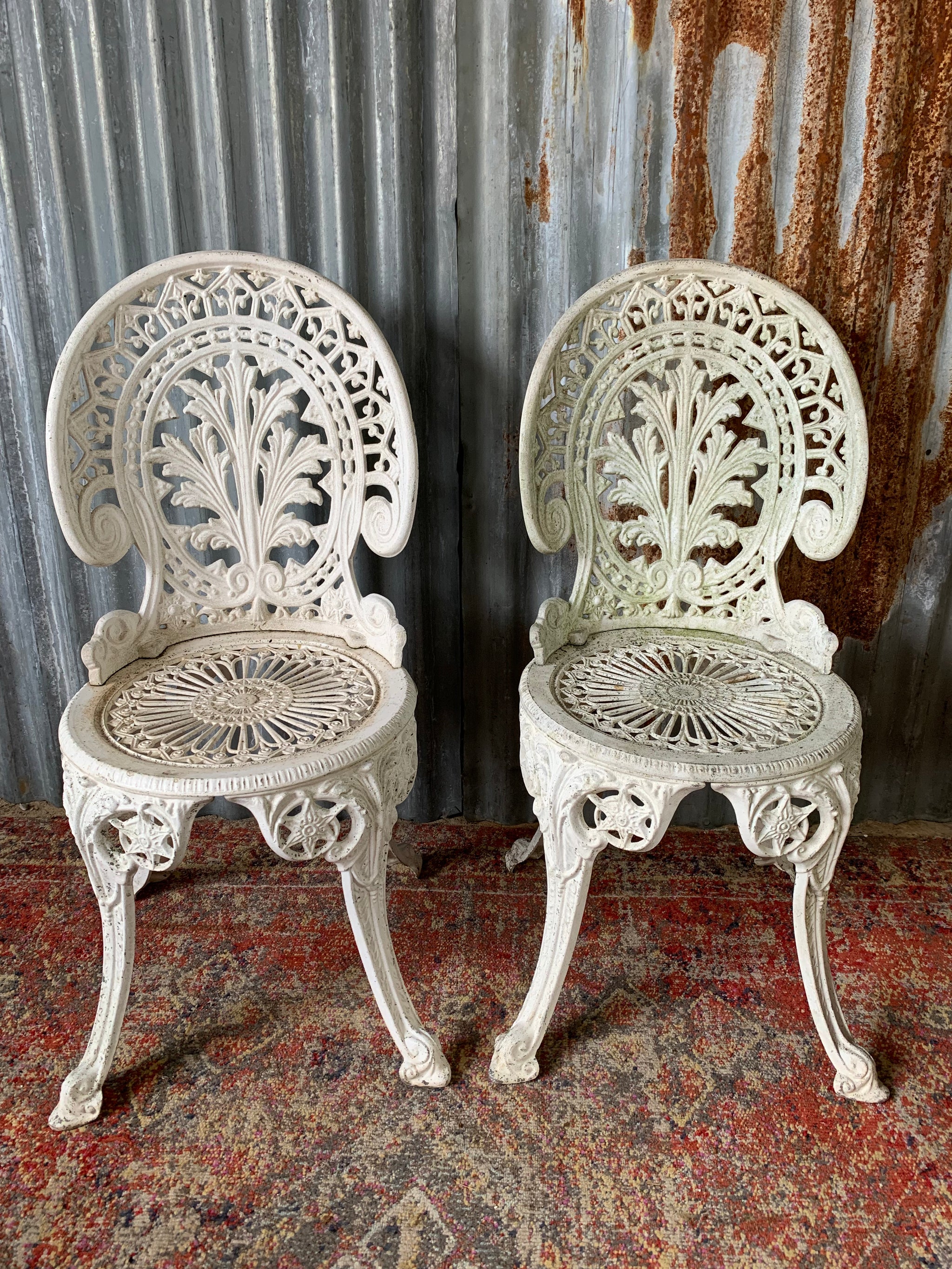 White victorian chair sale