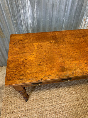 A two drawer console table